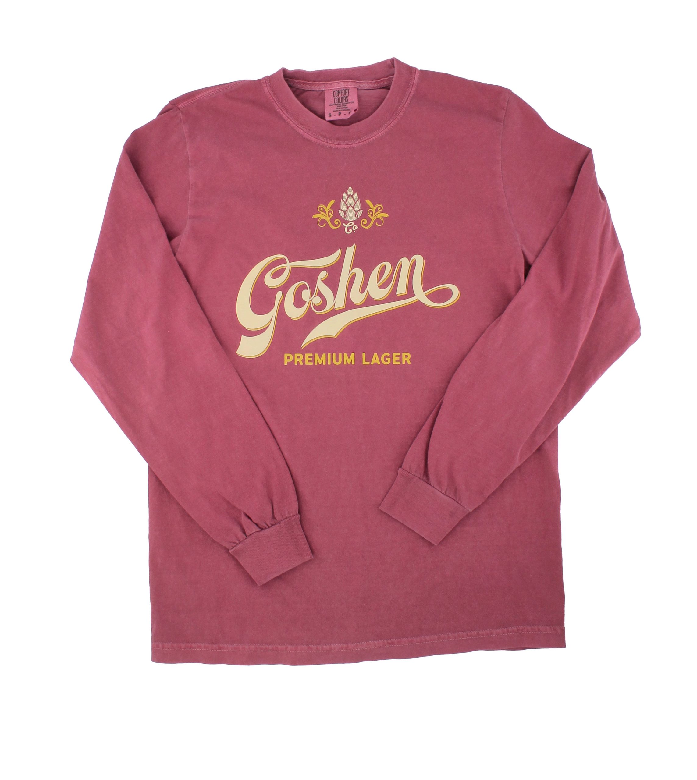 Goshen Premium Lager long-sleeved t-shirt
